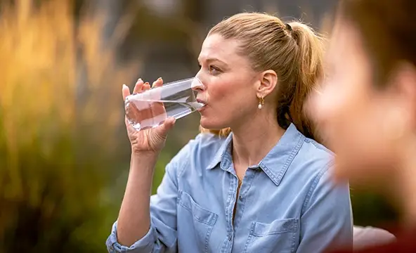 100% agua higienizada